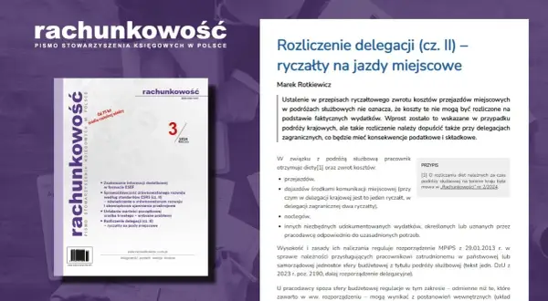 Jak obliczyć ryczałt za nocleg w delegacji zagranicznej i uniknąć błędów